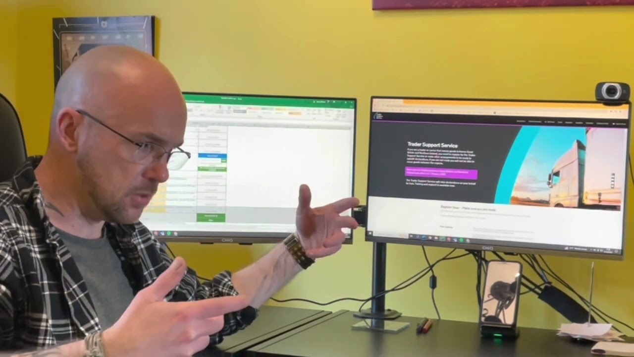 How to use the Trader Support Service (TSS) to make a declaration for goods crossing from GB to NI