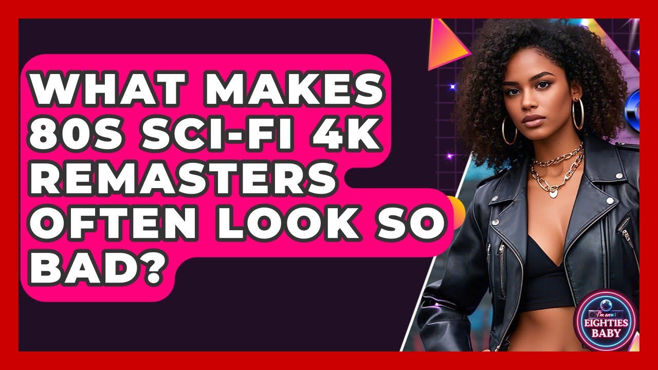 What Makes 80s Sci-fi 4K Remasters Often Look So Bad? - I'm an 80s Baby
