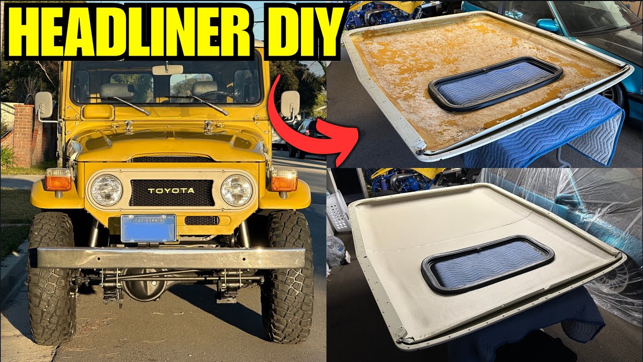 Toyota FJ40 Headliner Install | #Tiger40 Project Part 17