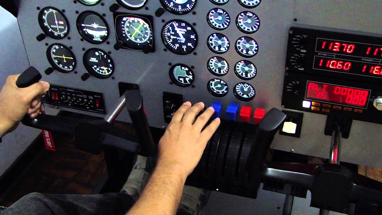 Seneca V Simulador de voo - Macbare Cockpits