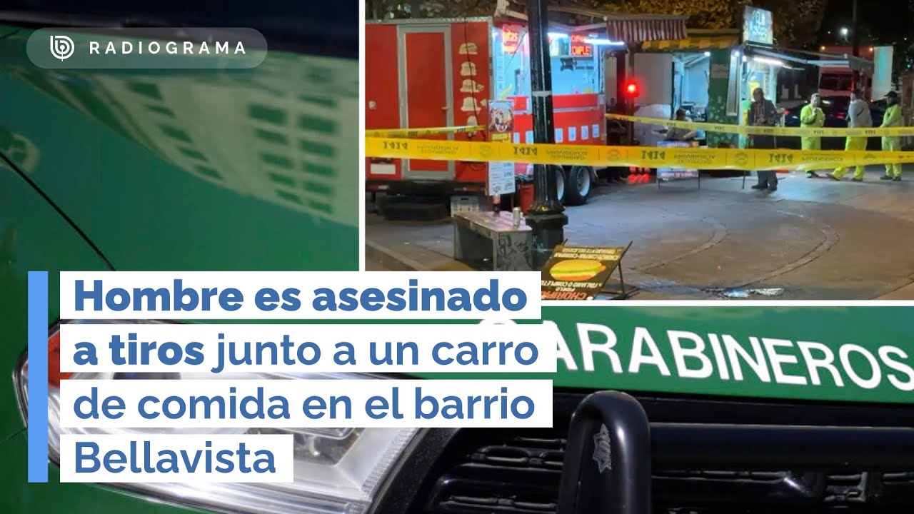 Hombre es asesinado a tiros junto a un carro de comida en el barrio Bellavista (RD)