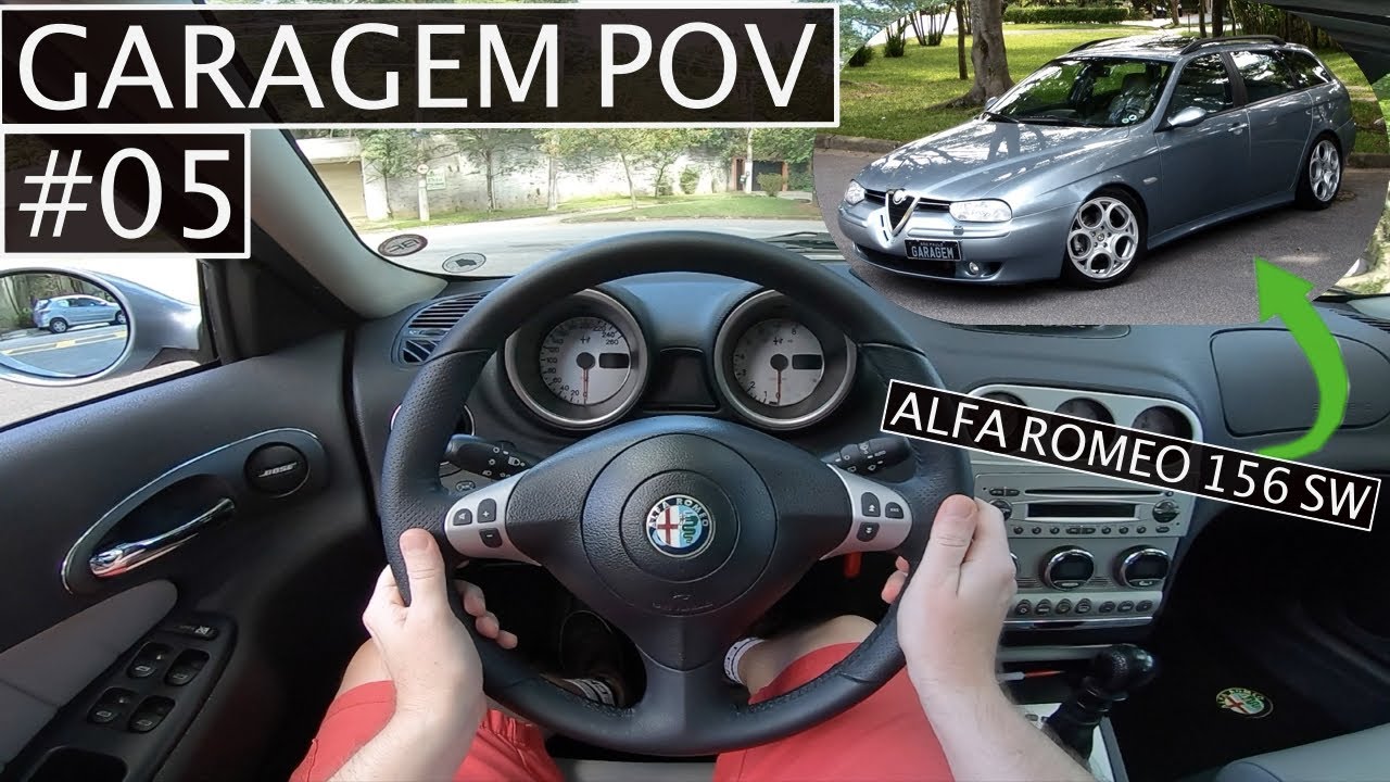 ALFA ROMEO 156 SW V6 (CAPTAÇÃO DE ÁUDIO NO ESCAPAMENTO) | Garagem POV #05
