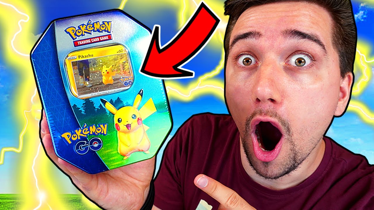 PIKACHU POKÉMON GO TIN! 😱 | POKÉMON CARD OPENING