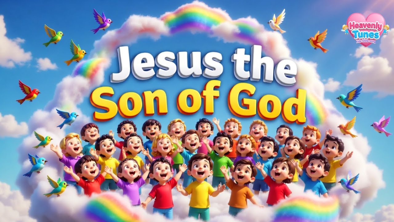Jesus, Son of God | Joyful Bible Worship Song for Kids & Toddlers | happy fun Christian kids music