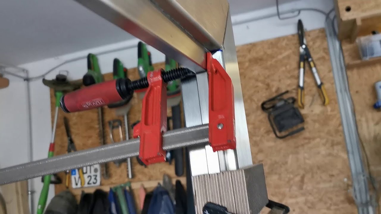 Schiebetor aus Edelstahl selbst bauen DIY Teil 1