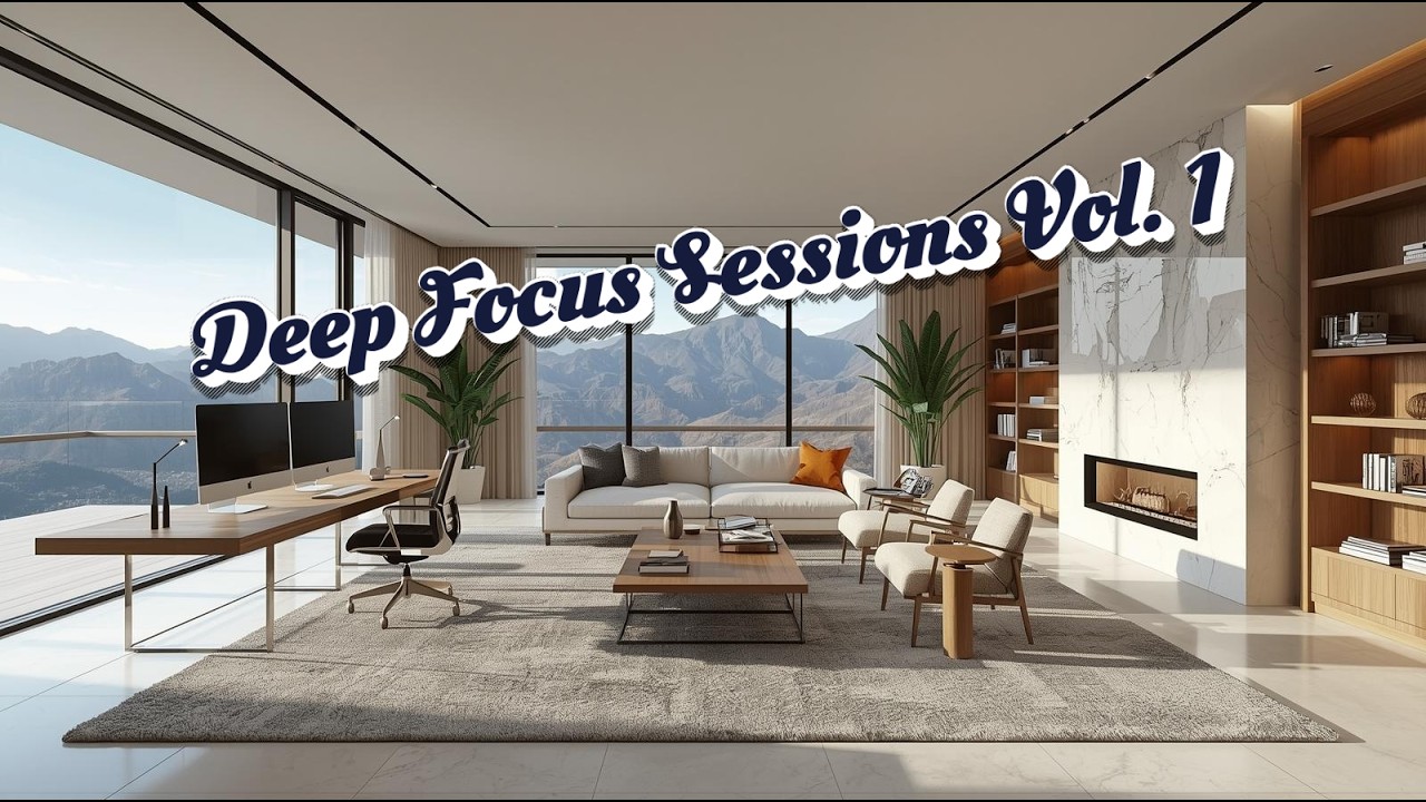 Deep Concentration Music - 2 Hours Stress Relief Productivity