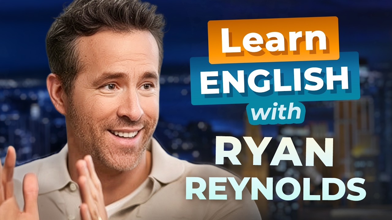 Learn Advanced English with RYAN REYNOLDS &mdash; Funny Interview
