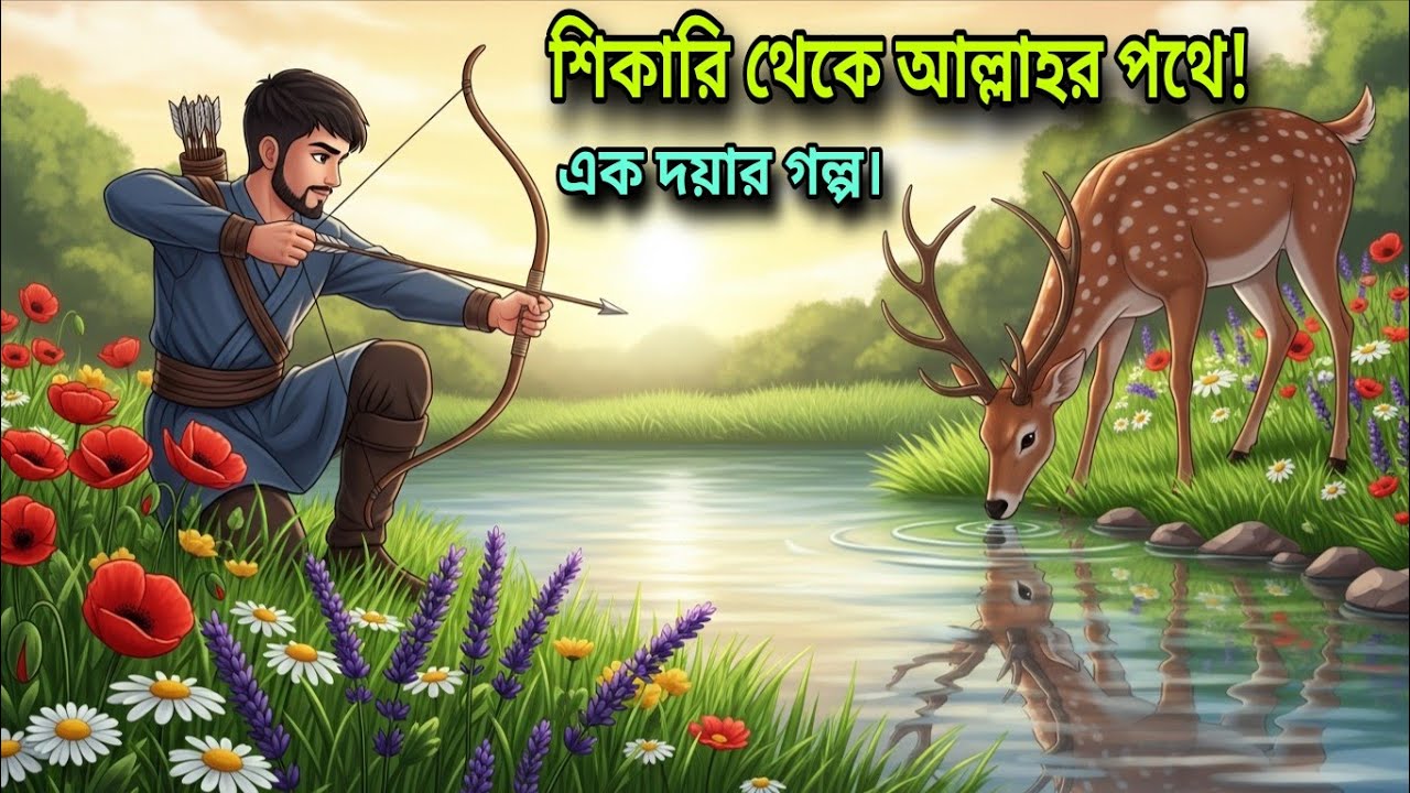 যে হরিণটি একজন মানুষকে আল্লাহর পথে ফিরিয়ে দিল। দয়ার অবিশ্বাস্য গল্প।