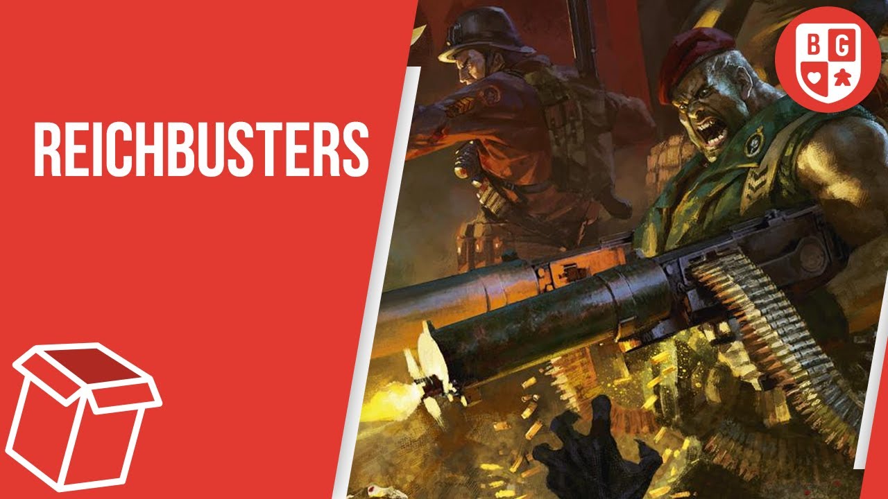 Распаковка игры Reichbusters