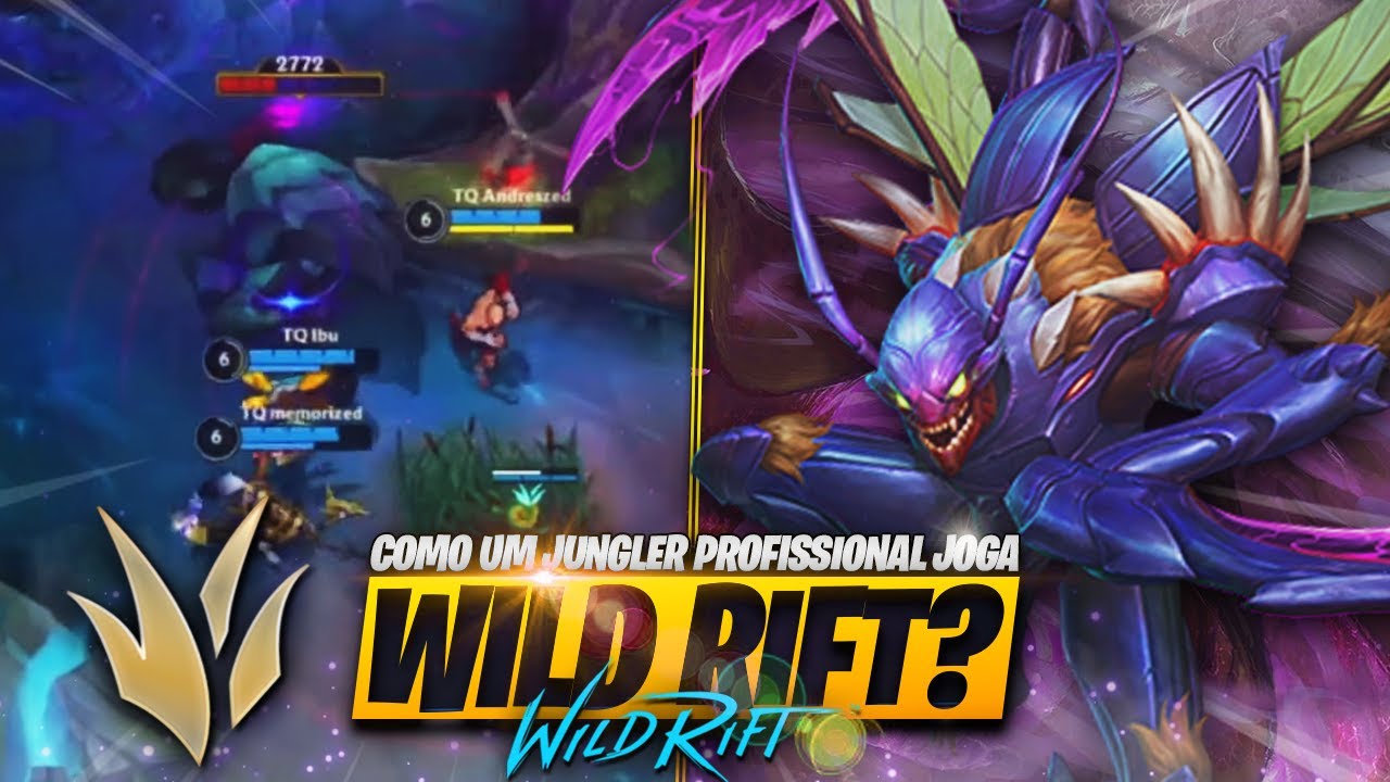 Como um PRO PLAYER Deve Jogar a JUNGLE do WILD RIFT! INICIANTE ao PROFISSIONAL #5