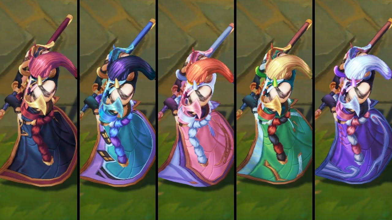 All Inkshadow Yone Chromas | League of Legends