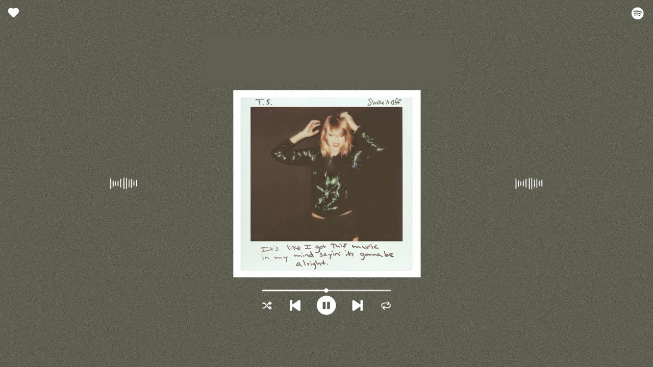 taylor swift - shake it off (sped up & reverb)