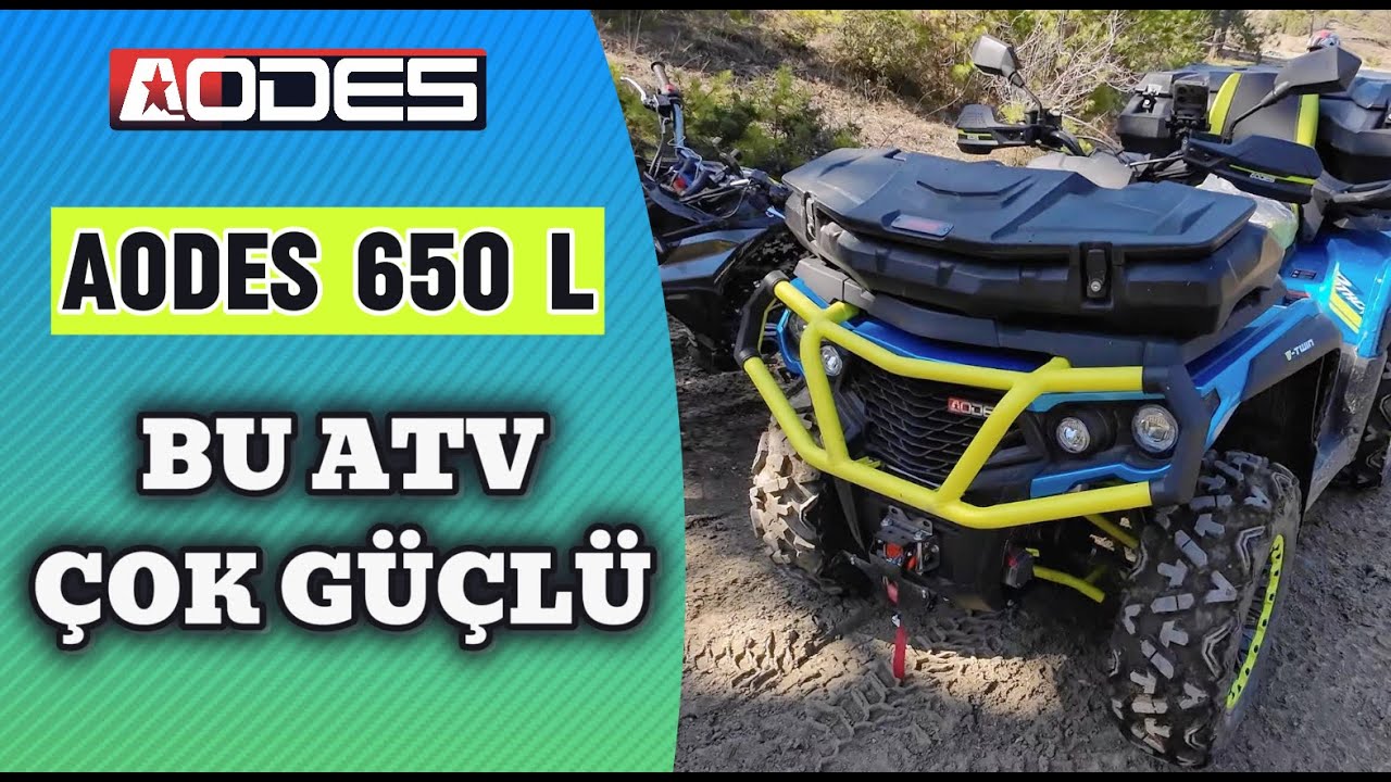 AODES PATHCROSS 650 L ATV İNCELEME -  İLK SÜRÜŞ