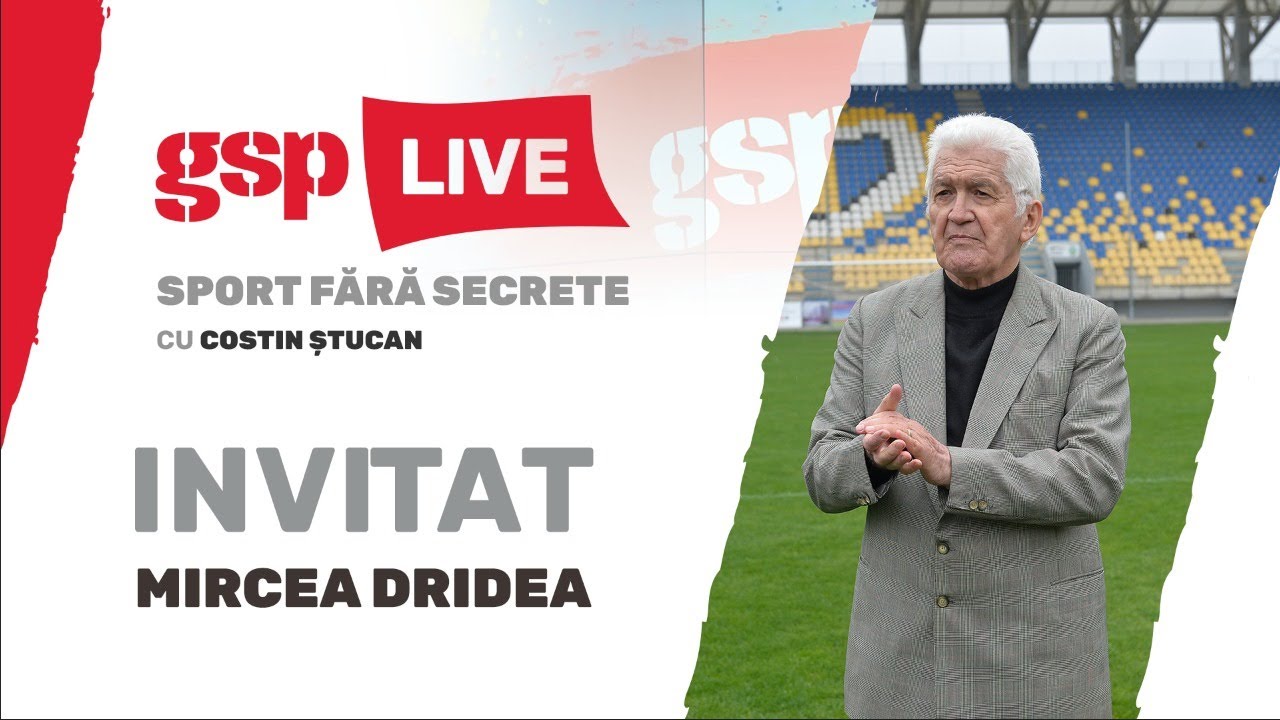 Mircea Dridea, invitatul zilei la GSP LIVE (18 iulie) // EDIȚIE INTEGRALĂ