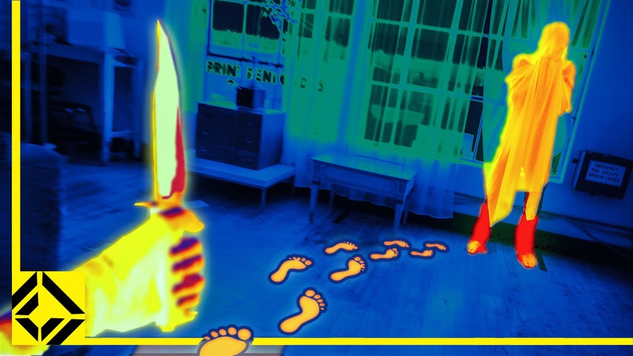 Airsoft Hide & Seek with Thermal Camera
