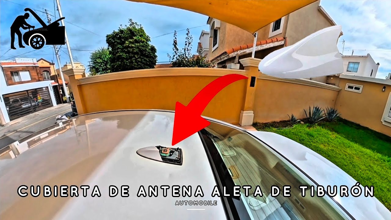 Nº³²⁶ Reemplazar cubierta para antenas aleta de tiburón para Hyundai Elantra paso por paso
