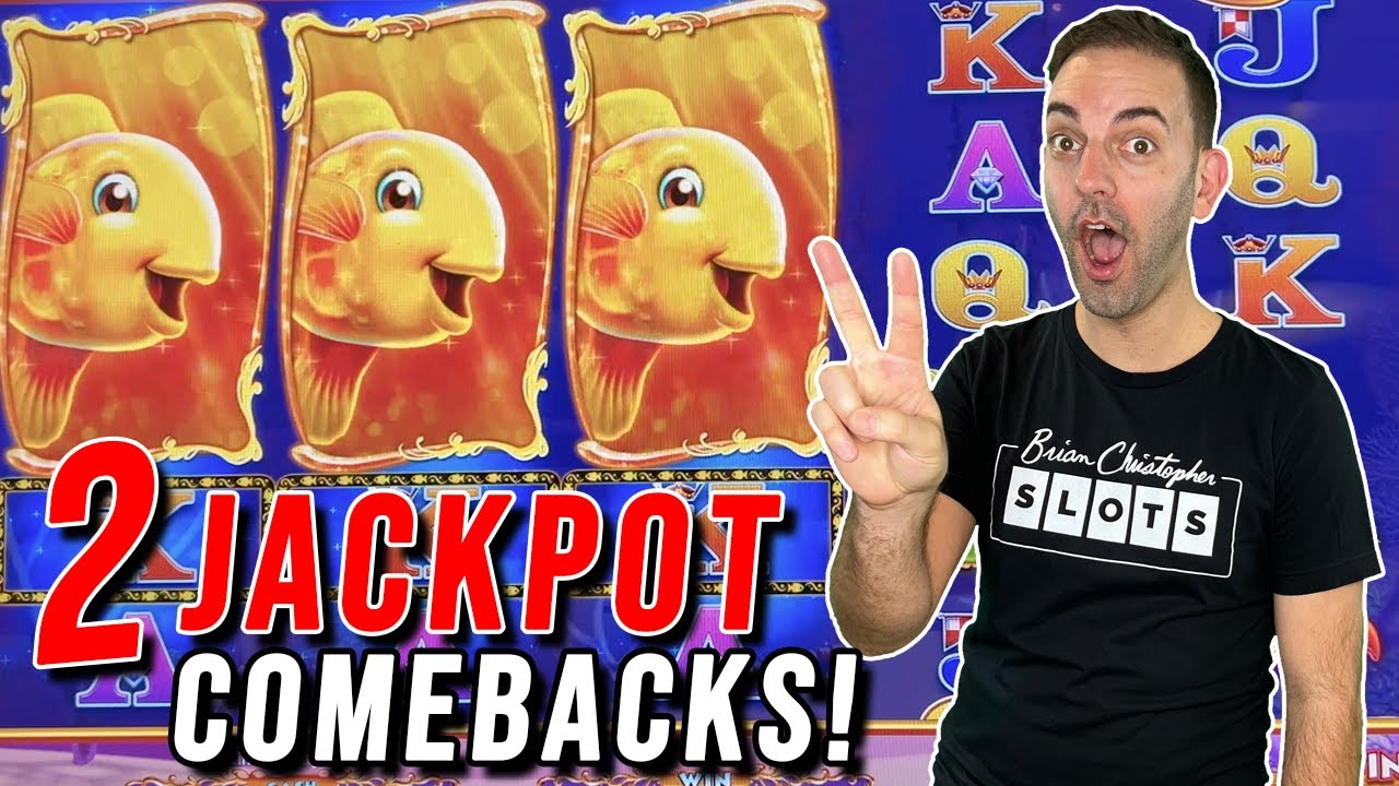 COMEBACK JACKPOTS! ⤴ Up to $150/Spin! 🐟 Goldfish Feeding Time Castle