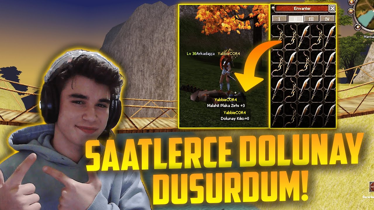 SAATLERCE DOLUNAY KILICI DÜŞÜRDÜM! - Metin2 TR Marmara #2