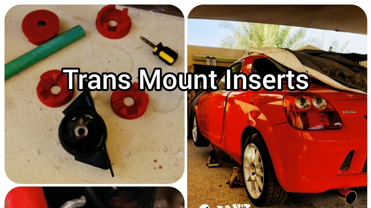 MR2 Spyder Transmounts inserts - Rattle test!