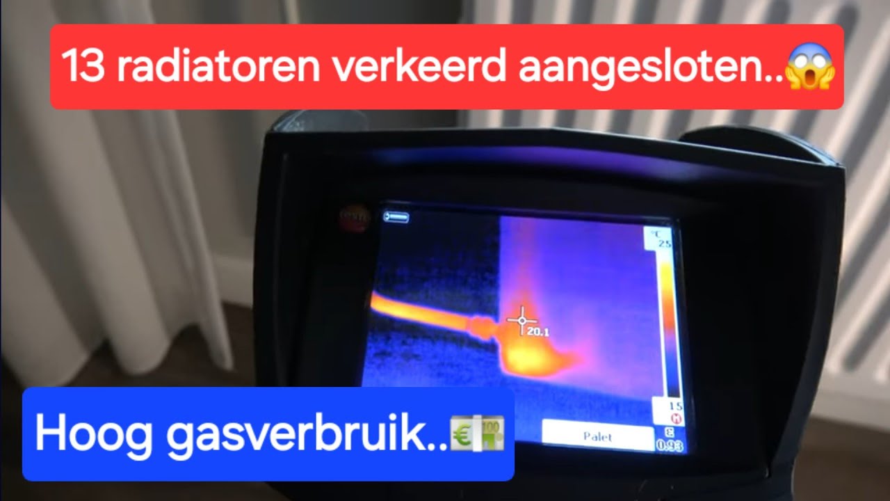 Help.. mijn radiatoren zijn verkeerdom aangesloten..😱