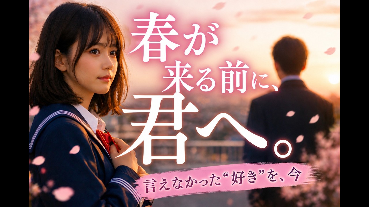 「春が来る前に、君へ。」Rising Flag　― 言えなかった“好き”を、今 ―