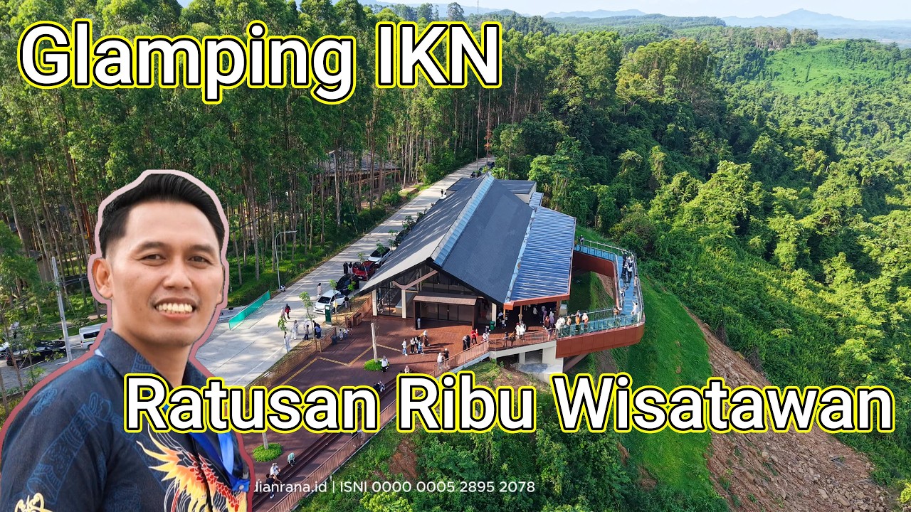 IKN diserbu wisatawan dalam dan luar negeri! lebih dari 143.000 wisatawan memadati IKN | Dian Rana