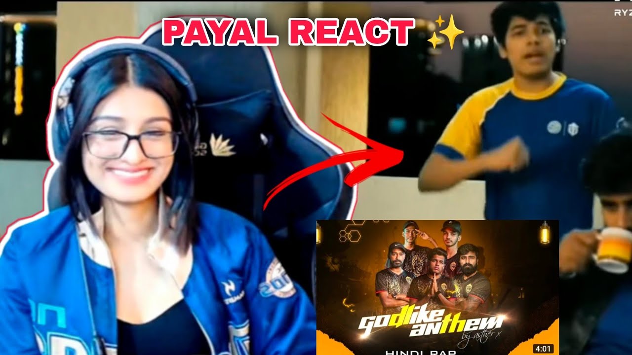 PAYAL REACT ON GODL ANTHEM SONG 🧡