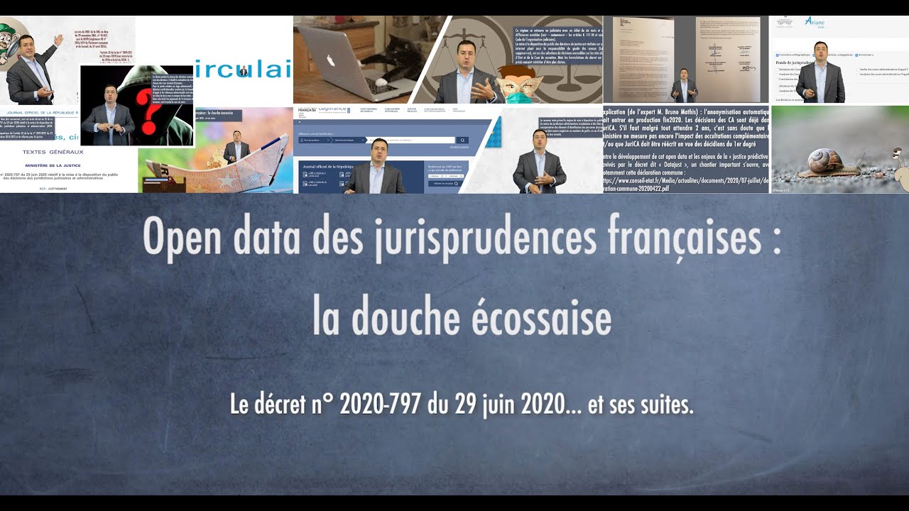Open data des jurisprudences fran&ccedil;aises : la douche &eacute;cossaise