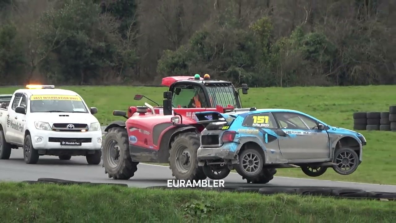 Madness at Rallycross Championship 2026 at Mondello Park, Ireland 🇮🇪 