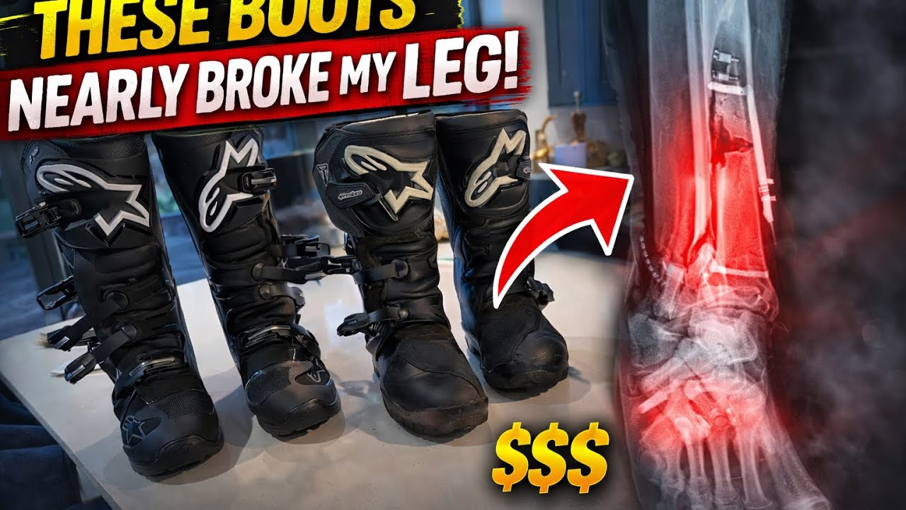 I Tested 3 Alpinestars Boots — One Almost Broke My Leg!