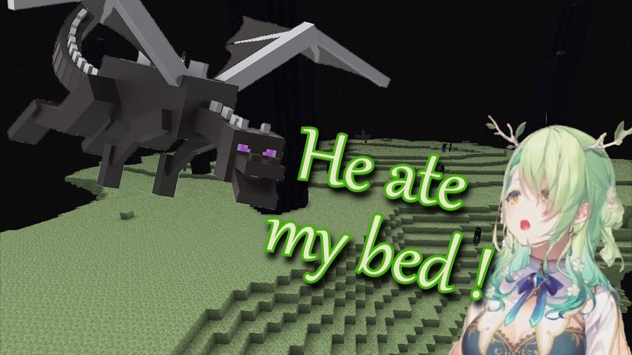 Fauna's first Minecraft speedrun completion Highlights (2:41:59)