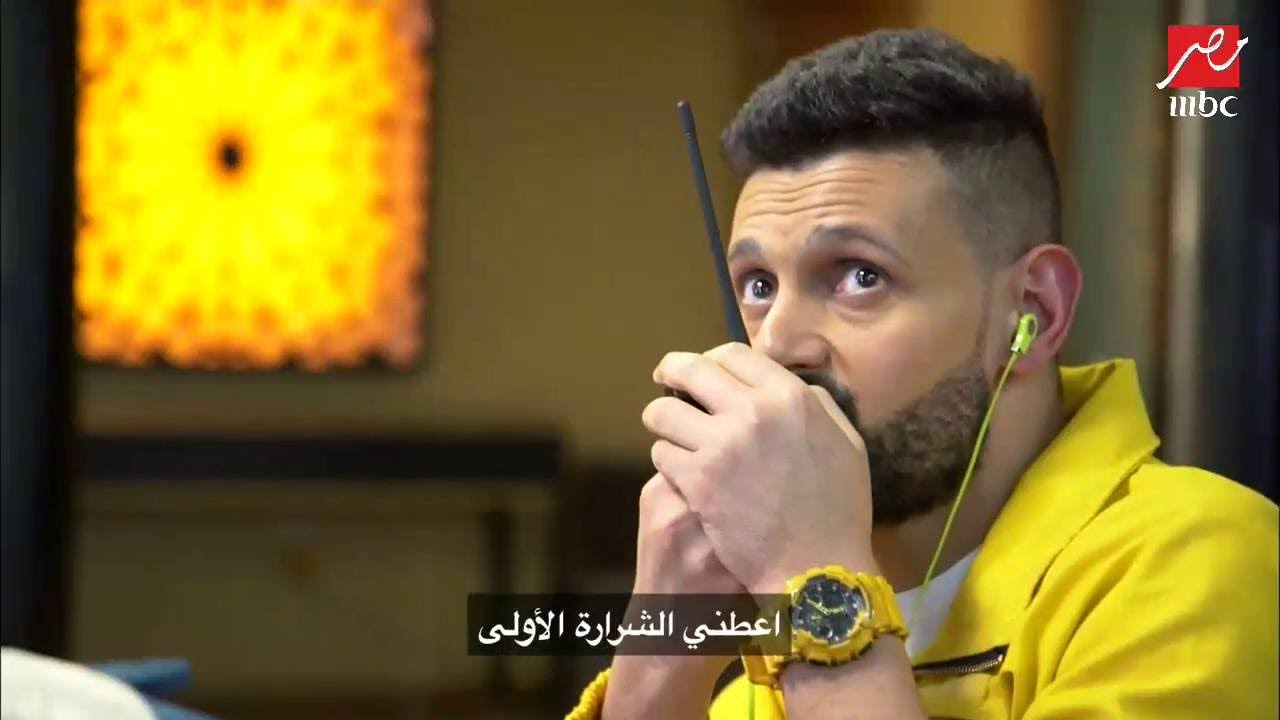 شاهد رد فعل نرمين الفقي بعد احتراق الغرفة