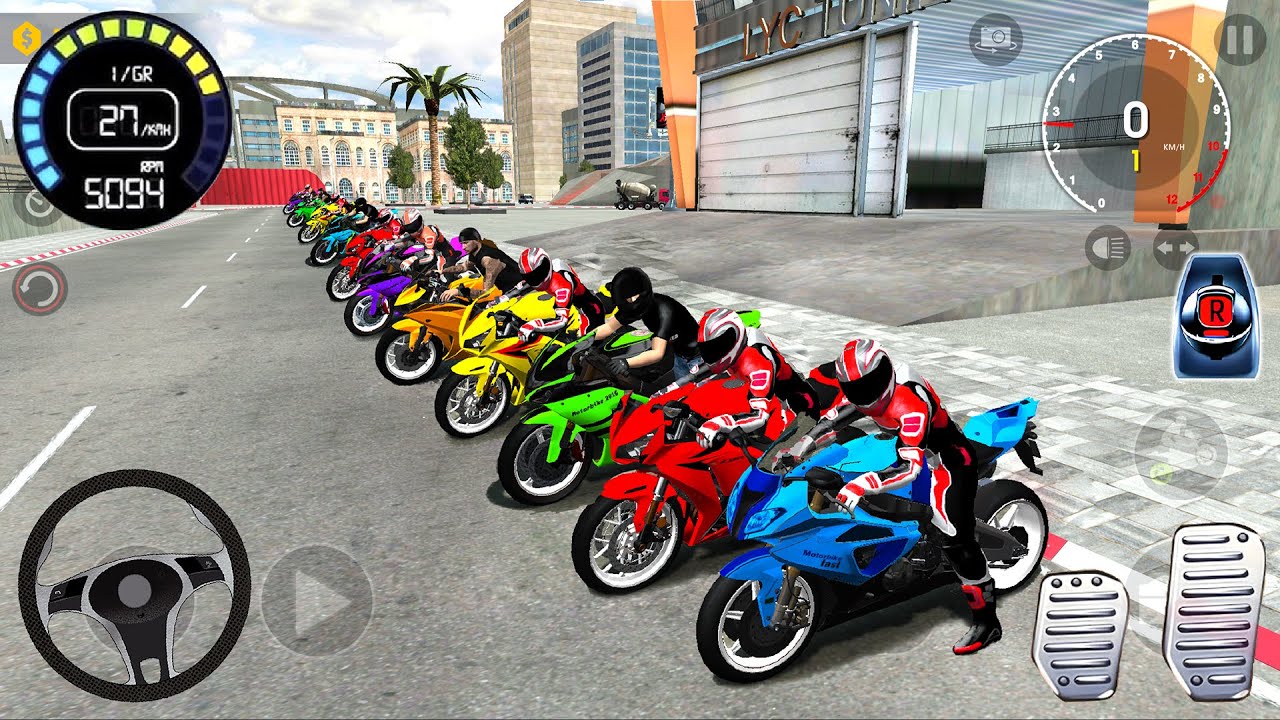 Juego de Motos - Extreme Speed Racing Bikes Stunts Driving #2 - Xtreme Motorbikes Gameplay