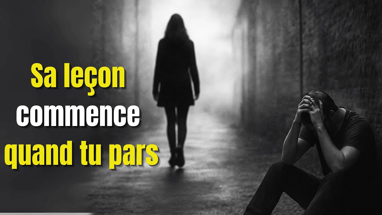 Laisse le te perdre… Pour qu’il apprenne ta valeur.