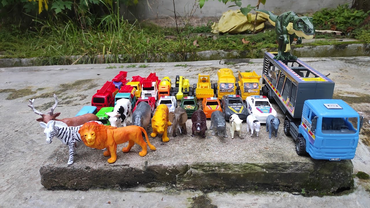 MANTAP BANYAK SEKALI MAINAN MOBIL, HEWAN,DAN DINO‼️,MOBIL TRUK,MOBIL MOLEN,EKSAVATOR,TRUK OLENG,DLL