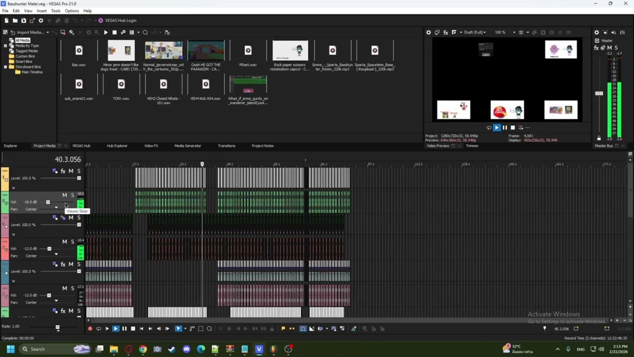 | The Progression of SPARTA: Basshunter Remix. | SOURCE: @CABandlab  |