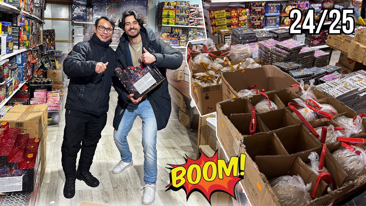 VUURWERK KOPEN BIJ TONY OP DE ASIA DRAGON BAZAR 🐉🔥 IN TSJECHIË 2024! 🇨🇿