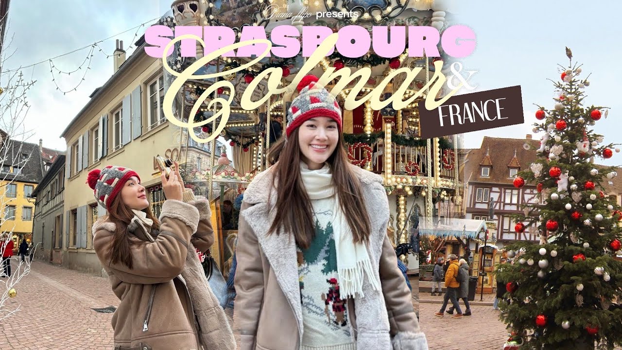 Christmas Dreams Come True!✨🎄Strasbourg & Colmar Vlog 🎅🏽❄️ (Eng CC)