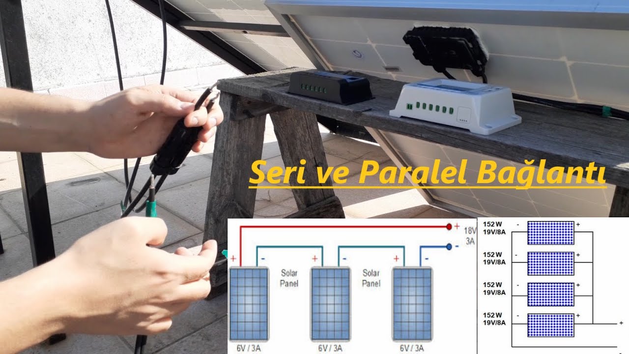 ПОСЛЕДОВАТЕЛЬНОЕ И ПАРАЛЛЕЛЬНОЕ СОЕДИНЕНИЕ СОЛНЕЧНЫХ ПАНЕЛЕЙ #solarpanel #solarpanel #ges #solar ...