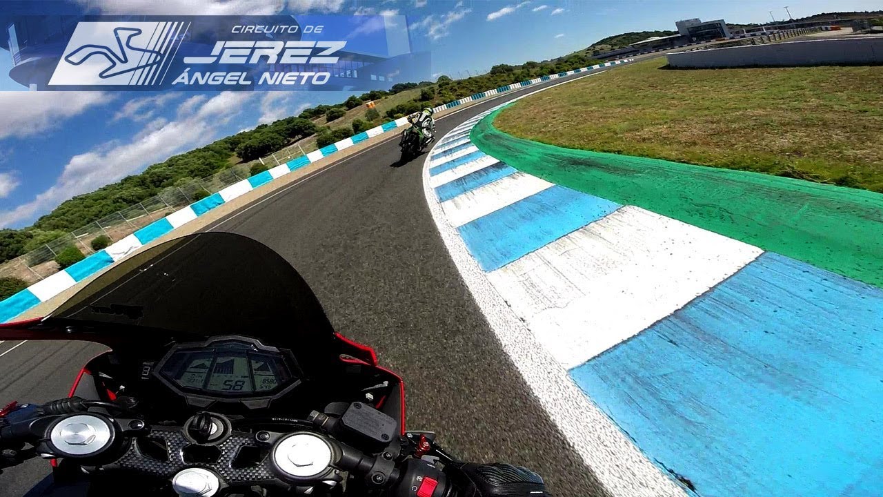 Circuito de Jerez en YAMAHA YZF R125