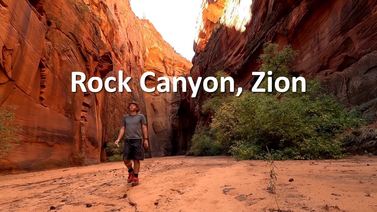 Rock Canyon, Zion, Utah