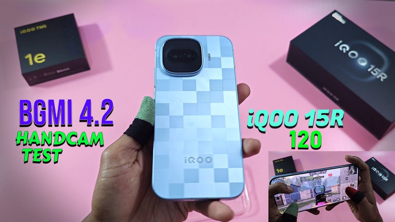 iQOO 15R Bgmi 120 FPS Meter Test - Best For Gaming Or Skip ?