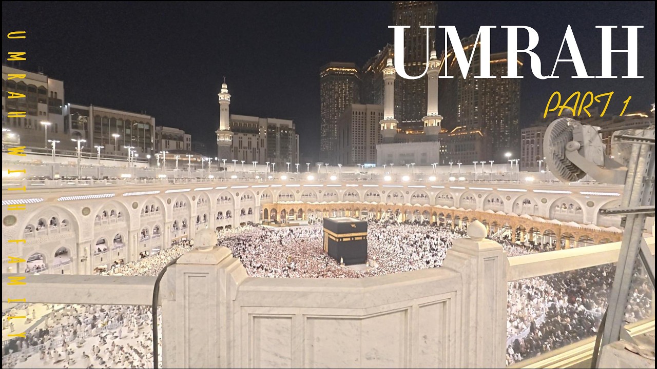 Air Mata Pertama Depan Kaabah 🕋 Umrah Vlog PART 1