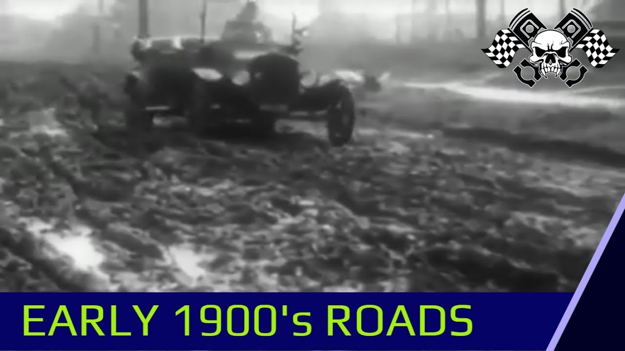 HISTORY 🚘 Early 20th Century Roads (USA) (Roads, Highways & Freeways)(AMERICA'S EARLIEST ROADS)