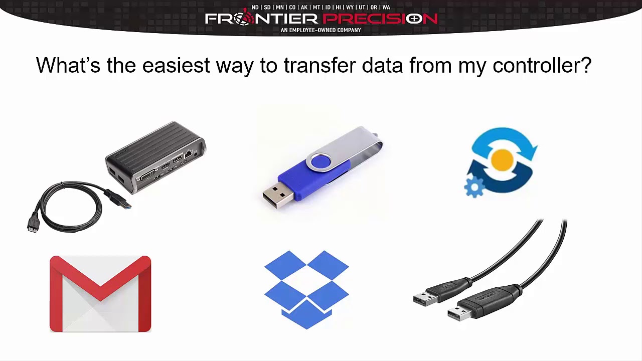 Options for file sharing with a Windows 10 controller
