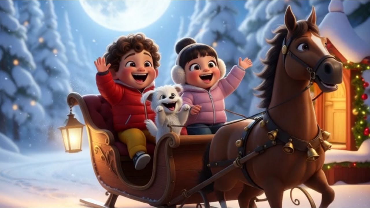 🎵Baby Boy Bobby Fun Nursery Rhymes Jingle Bells Christmas Carol Pop Song 3D Animation for Kids Dance