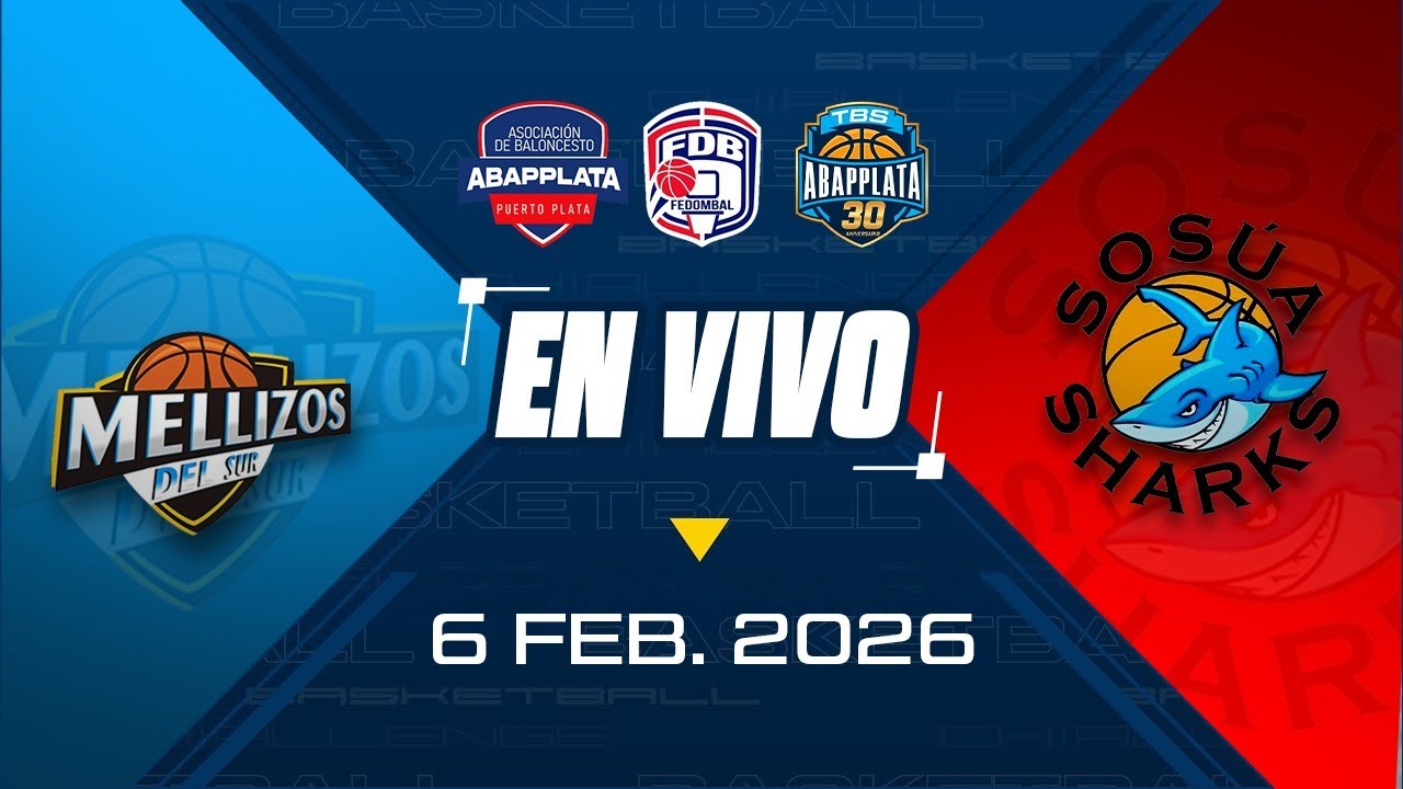 MELLIZOS DEL SUR vs SOSÚA SHARKS / Torneo 