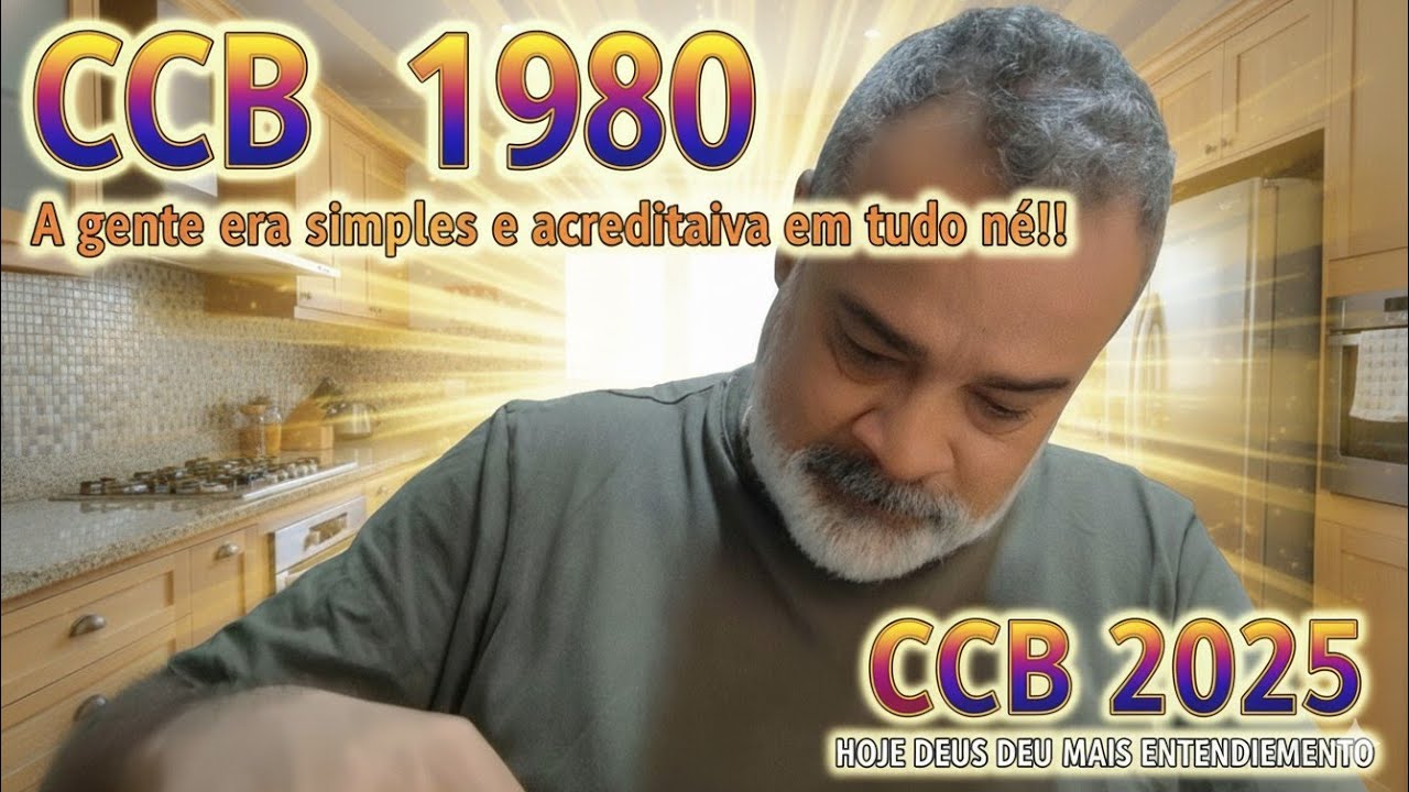 NA CCB em 1980 não tínhamos entendimento como hoje 🤡 