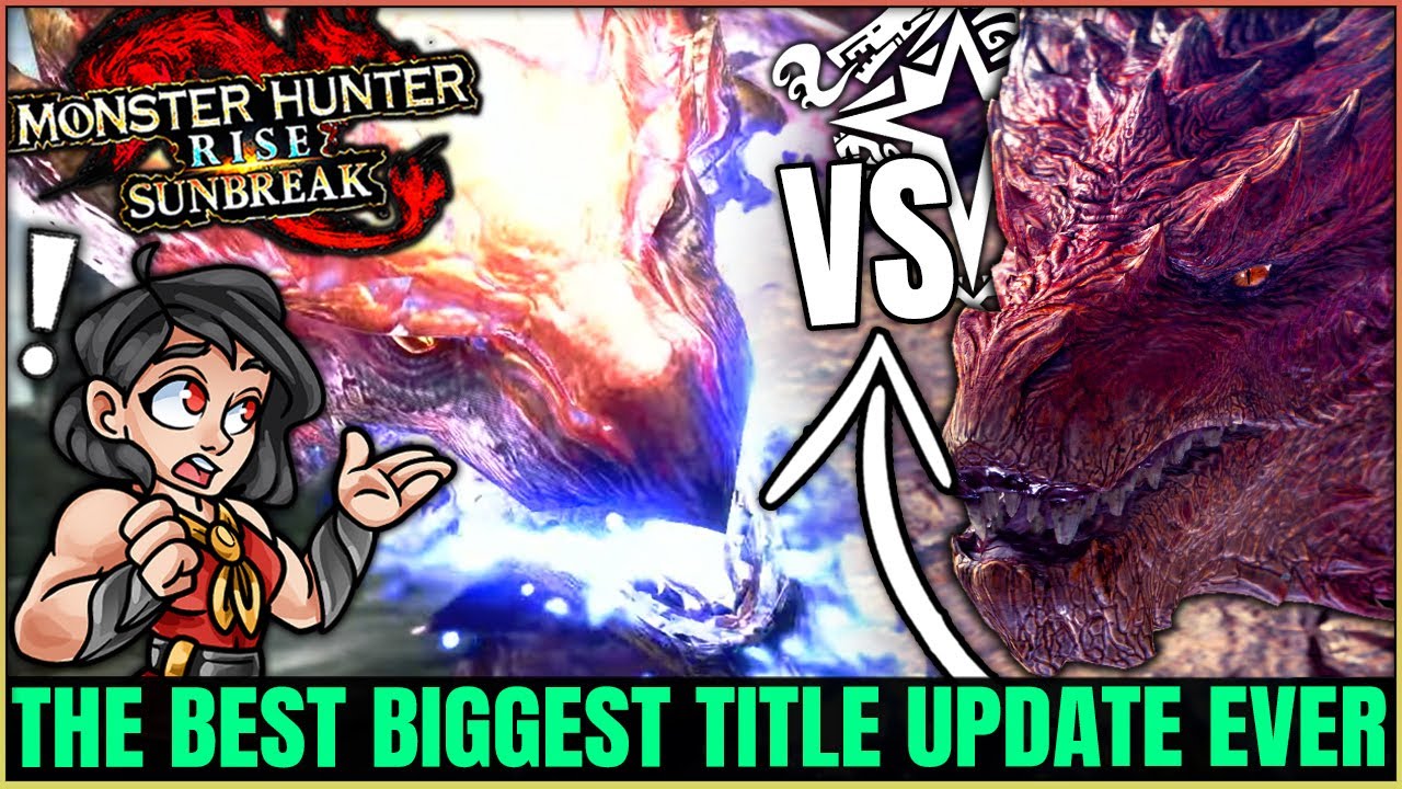 The Best Title Update Ever - Secrets & More - Iceborne VS Sunbreak - Monster Hunter Rise Sunbreak!