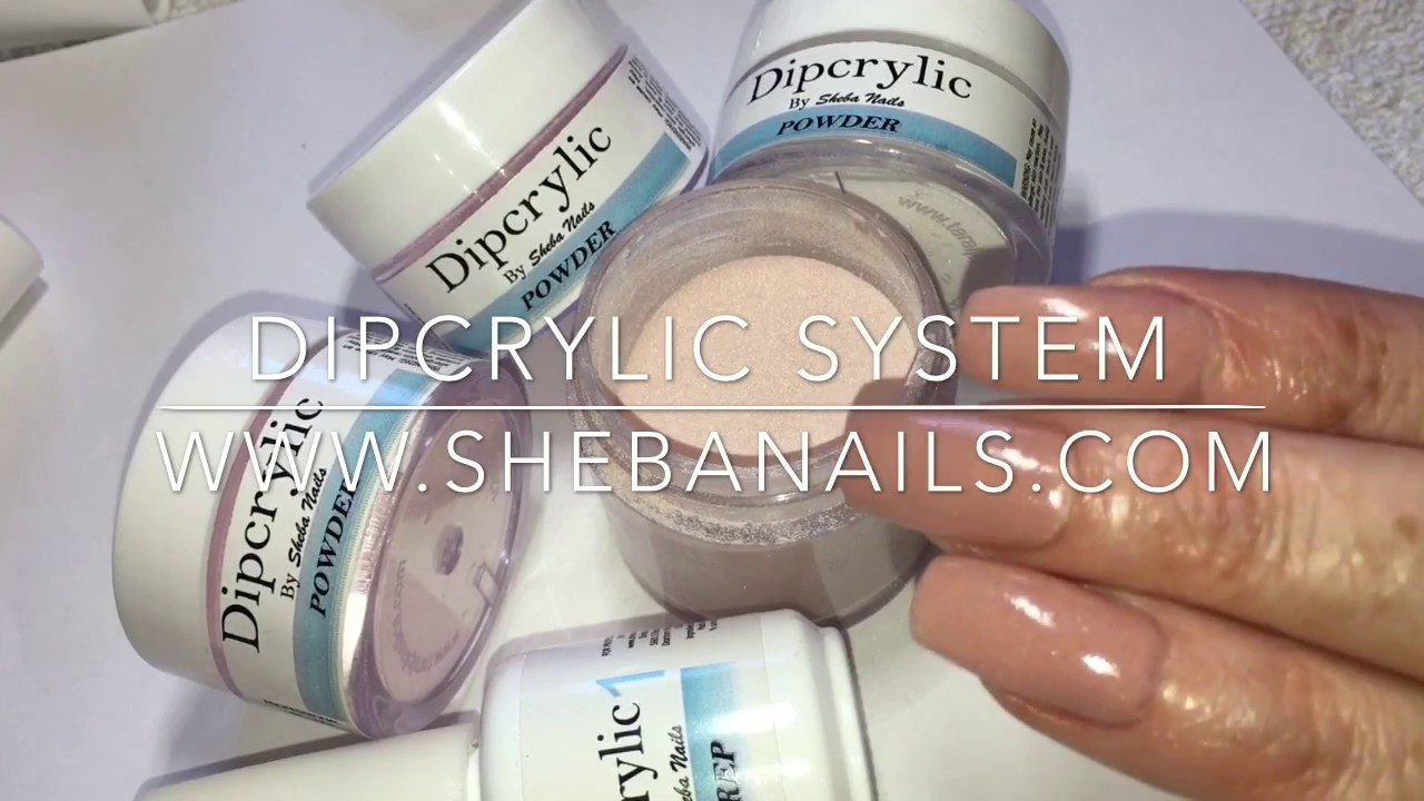Sheba Nails Dipcrylic Dipping Powder SystemTutorial